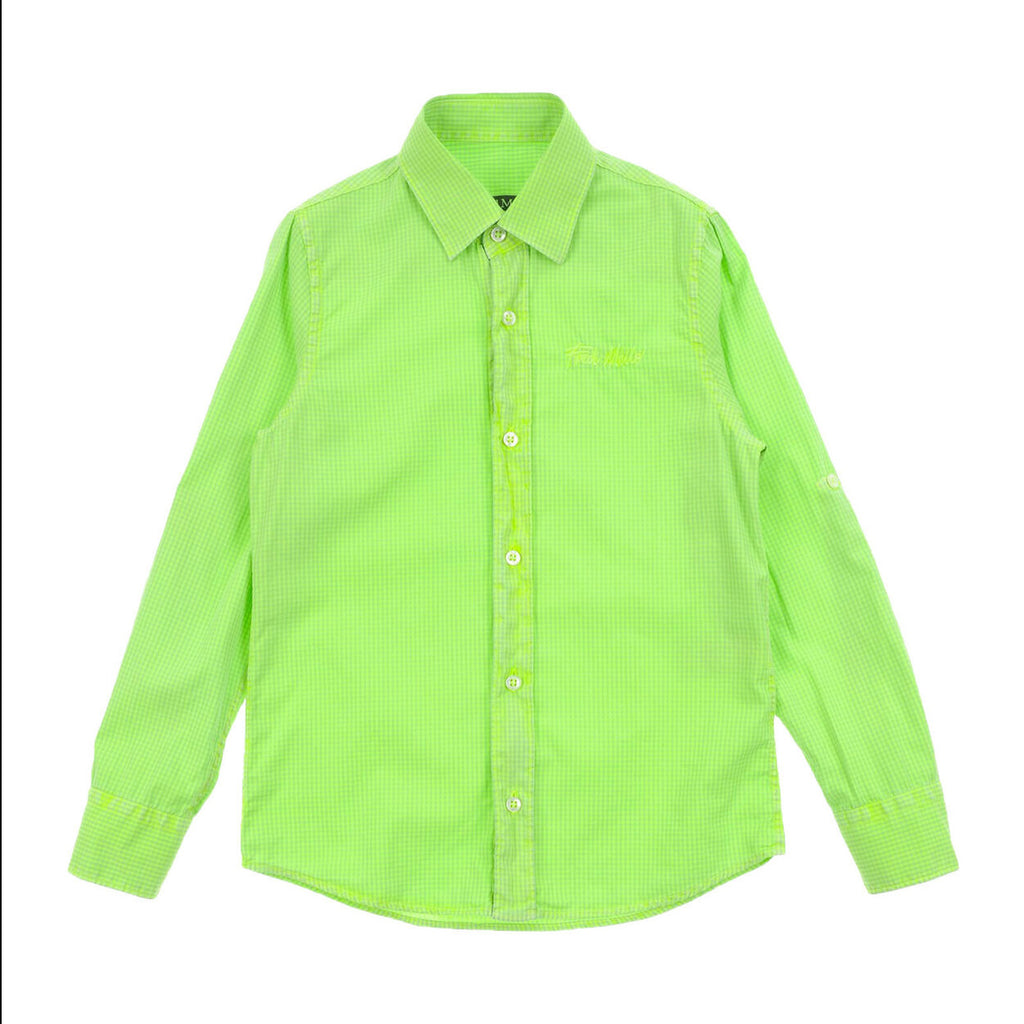 Fred Mello Boys Check Shirt