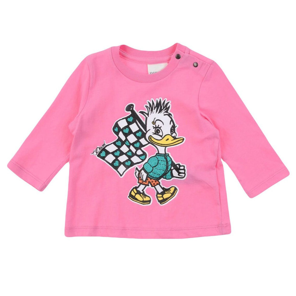 Diesel Baby Girls Logo Top