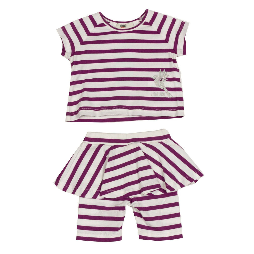 Gaultier Bebe Stripe 2 Piece set