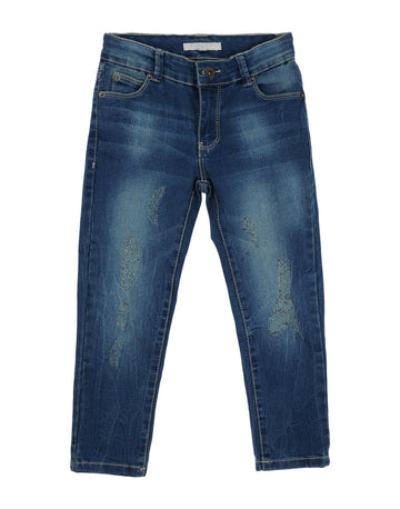 SILVIAN HEACH KIDS DISTRESSED JEANS